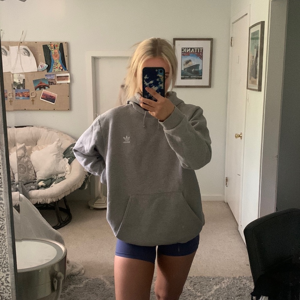 Adidas Gray Hoodie